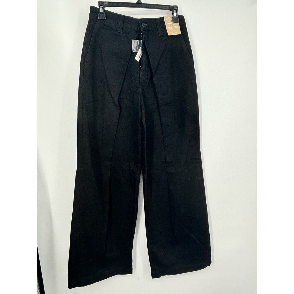Madewell Extrewide-Leg Trouser Jeans in Wilkes Wash: Pleat Edition Size W27 - Picture 3 of 5